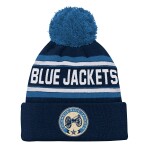 Outerstuff Dětská Zimní Čepice Columbus Blue Jackets 3Rd Jersey Jacquard Cuff Pom