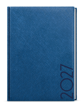 Týdenní diář 2027 Baloušek Oskar Tora A5 modrá
