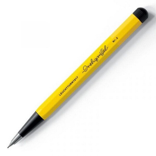 Drehgriffel Nr. 2 Lemon/Black Bauhaus Edition Mechanical pencil