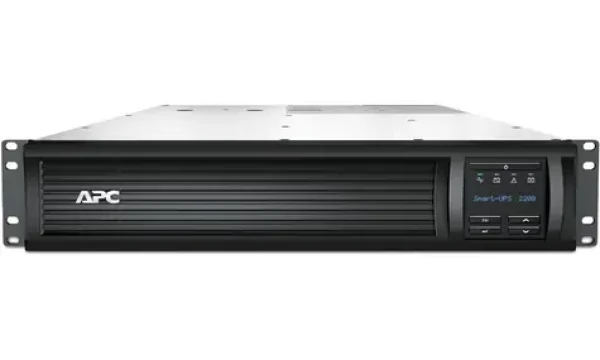 APC Smart-UPS 2200VA (1900W) LCD RM / 2200VA / 1900W / LCD / 230V / Line interaktivní / síťová karta AP9631 / 2U (SMT2200RMI2UNC)
