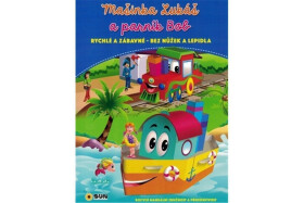Mašinka Lukáš parník Bob rychlé zábavné bez nůžek lepidla