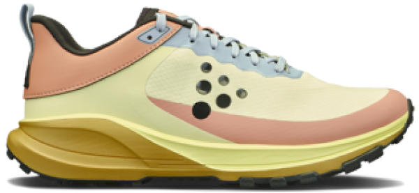 Běžecké boty CRAFT Pure Trail X - žluté Velikost obuvi v EU: 37,5