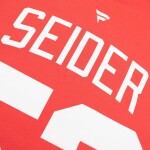 Fanatics Pánská mikina Detroit Red Wings NHL Moritz Seider #53 Player Hoodie Velikost: 3XL