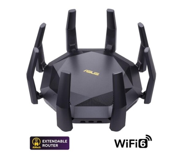 ASUS RT-AX89X (AX6100) WiFi 6 Extendable Router, 10G porty,  AiMesh, 4G/5G Mobile Tethering EDF_151636