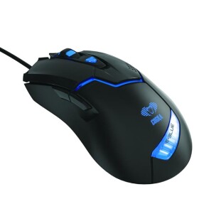 E-Blue Cobra 622 / Herní optická myš / 1600DPI / 6 tlačítek / 1 kolečko / drátová (USB) / černá (EMS622BKAA-IU)