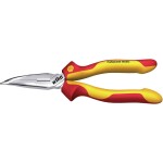 KNIPEX - kleště půlkulaté, zahnuté, s křížovým ozubením - 200mm, vysoká pevnost čelistí (3821200)