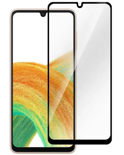 ESTUFF Tvrzené sklo pro Samsung Galaxy A33 5G / Ochrana displeje / Plně nalepovací (ES504084)
