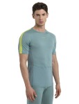 ICEBREAKER Mens 125 ZoneKnit™ SS Crewe, Cloud Ray/Hyper/Cb velikost: M