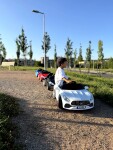 Mamido Elektrické autíčko Cabrio Fast Wing bílé