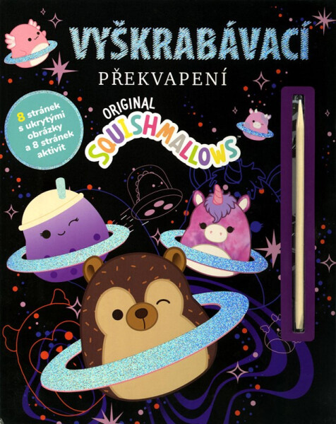 Squishmallows - Vyškrabávací překvapení - Kolektiv