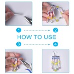 Mosazné zakončovací trubičky - 13,5 x 4,5 mm - platinové - 1 ks