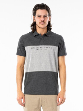 Rip Curl SECTIONS VAPORCOOL P DARK GREY MARLE pánské tričko s krátkým rukávem - XL