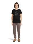 ICEBREAKER Wmns Mer 150 Tech Lite III SS Tee Hike Path, Black velikost: L