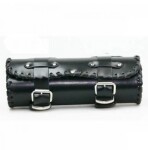 Kožená moto rolka W7, 33x10cm