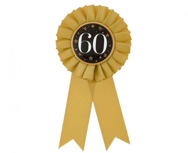 Tarra Narozeninová brož - Happy Birtday - 60 let