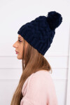 Fleecová čepice Waleria K307 navy blue UNI