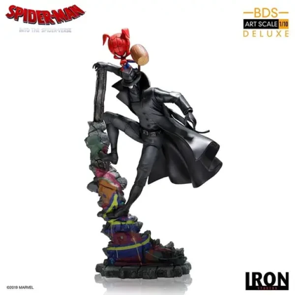 Iron Studios Spider Noir and Spider Ham - Spiderman: Into The Spiderverse - Art Scale 1/10