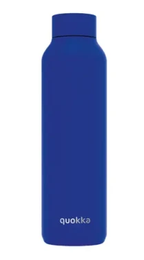 Quokka Solid Sleek 630ml modrá / Termo láhev / nerezová ocel (8412497117948)