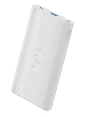 SBS PowerBank 5000 mAh bílá / 1xUSB / 2,1A (TTBB50001UFW)