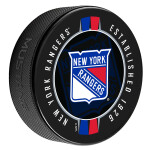 Mustang Puk New York Rangers NHL Ribbon Printed