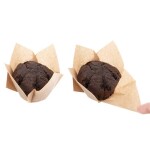Dortisimo Košíčky na muffiny Tulip bílé, béžové a hnědé (50 ks)