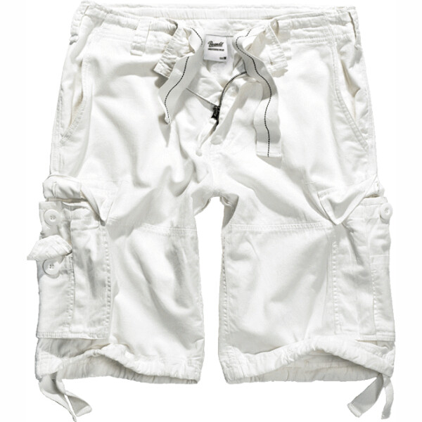 Brandit Kalhoty krátké Vintage Classic Shorts bílé 4XL