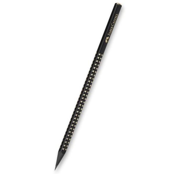 Tužka Faber-Castell Sparkle Midnight Gold, tvrdost B