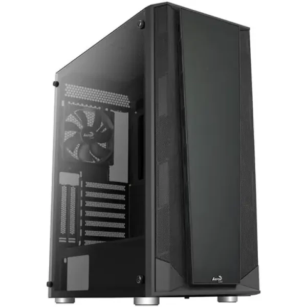 Aerocool Prism černá / ATX / 2x USB-A 3.0 / 1x USB-A 2.0 / 1x 120mm / bez zdroje / průhledná bočnice (ACCM-PB29013.11)