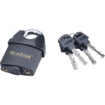 EXTOL PREMIUM 8857750 Zámek visací bezpečnostní, voděodolný, 50mm, 4 kl.
