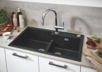 GROHE - Minta Dřezová baterie s výsuvnou sprškou, chrom 32321002