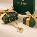ELENYS Amelie – pozlacený náhrdelník 18K žluté zlato Délka: 45+5 cm / max. 50 cm