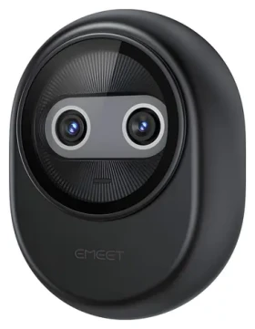 EMEET Piko černá / Webkamera / 4K / Duální objektiv / 3 mikrofony / USB-C (E3141)