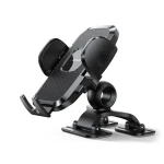 Joyroom JR-ZS259 černá / Držák telefonu do auta / s trojitým uchycením na palubní desku (6956116701420)
