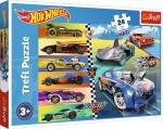 Puzzle Autíčka Hot Wheels MAXI 24 dílků