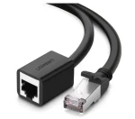 UGREEN 11281 Prodlužovácí kabel RJ45 (M) - RJ45 (F) CAT6 FTP 2m černá (6957303882816)