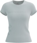 Běžecké tričko Compressport Logo SS Tshirt W - WHITE Velikost textilu: M