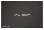 Lanberg DSM1-1005 / Switch / 5x Gigabit / Unmanaged / kovový (DSM1-1005)