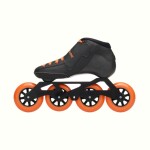 Kolečkové brusle Rollerblade POWERBLADE JR Black/Orange 2018 Velikost EUR: