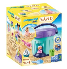 Playmobil (1.2.3) Sand 70339 Sada na písek Pekařství / od 1.5 let (4008789703392)