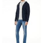 Pánská mikina s kašmírem na zip 50480684-406 - HUGO BOSS M