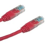 PremiumCord Patch kabel UTP RJ45-RJ45 CAT6 10m červená (sp6utp100R)