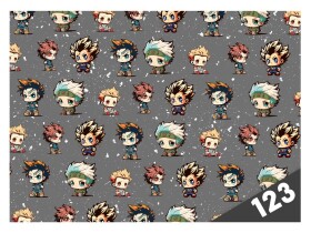 MFP MFP, 8021082 , desky na číslice, Anime maskoti, 1 ks