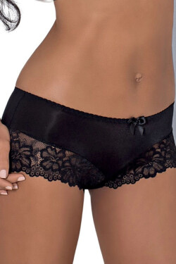Dámské brazilky 053/5 Carmela black - MAT černá 38