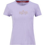 Alpha Industries Tričko dámské Crystal Wmn pale violet