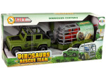 Mamido Terénní DIY transportér s dinosaurem zelený