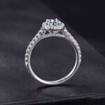 Stříbrný prsten Rinela MOISSANITE + CERTIFIKÁT, 57 Stříbrná