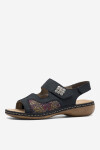 Sandály Rieker 65989-14 Materiál/-Syntetický,Látka/-Látka