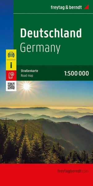 Německo 1:500 000 / automapa