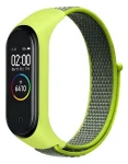 Beline NylonLoop žlutá / Řemínek / pro Xiaomi Mi Band 3/4/5/6/7 / nylonový
