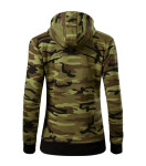Camo Zipper mikina dámská camouflage green M